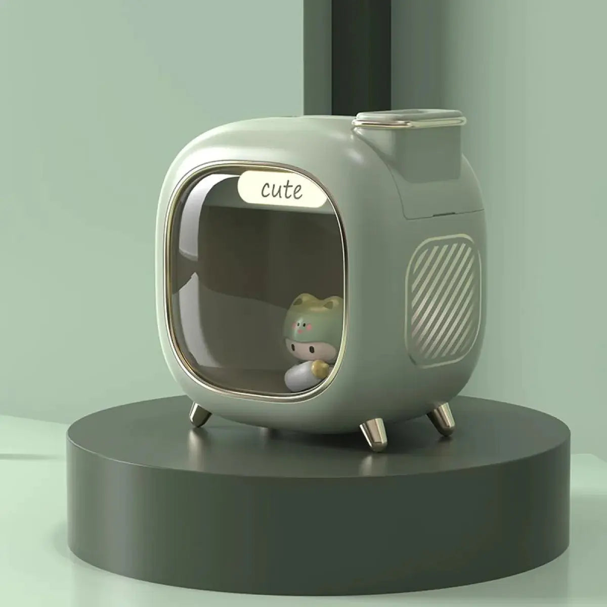 Portable Dual-Spray Humidifier for Office & Car