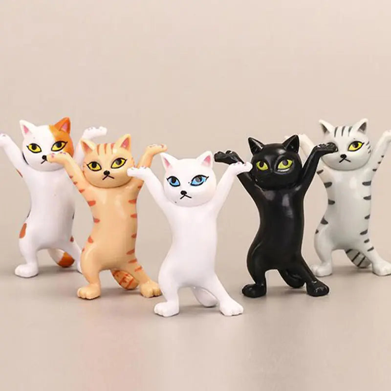 Handmade Dancing Cat Model