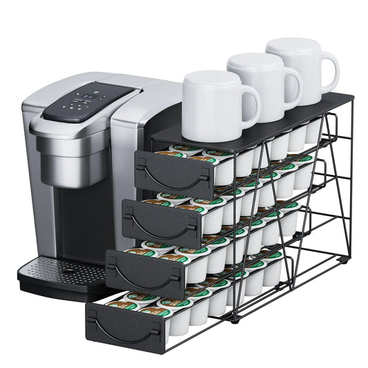 HFHOME Coffee Pod Holder For Counter Pod