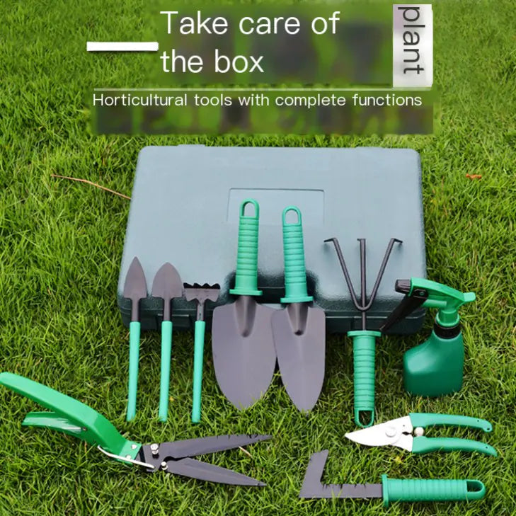 Gardening Tool Set for Planting and Potting Flowers